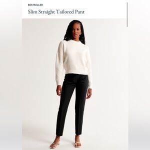 Abercrombie & Fitch Slim Straight Tailored Pant - size 30S